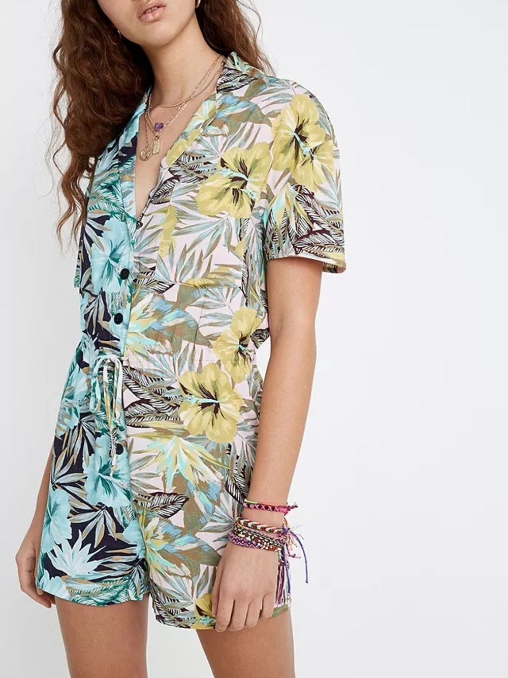 Urban Outfitters Maui Playsuit (XS)